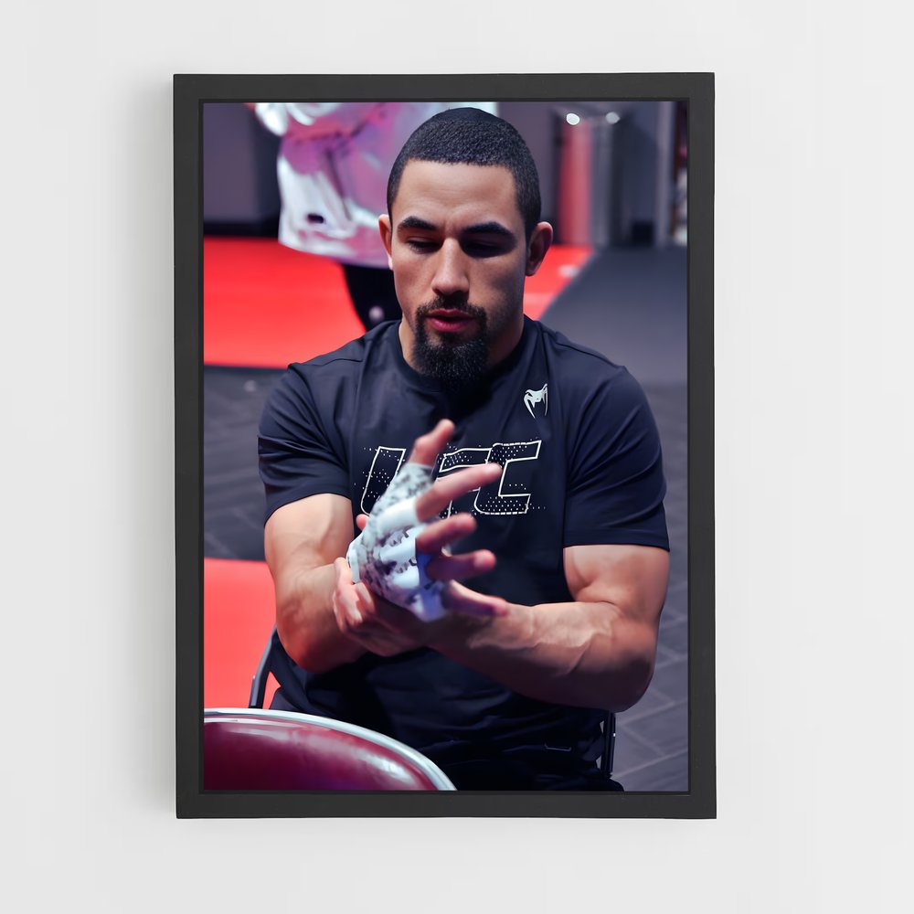 Poster Le Sage Observateur – affiche MMA (vue 2)